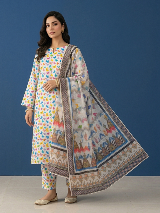 Mahzarish Lush – Printed Lawn 3-Piece