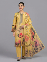 Mahzarish Aurelle – Printed Lawn 3-Piece