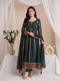 Zareen – 4-Piece Embroidered Chiffon Suit