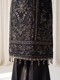 Meher – 4-Piece Embroidered Chiffon Suit