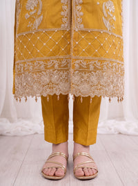 Zoya – 2-Piece Embroidered Organza Suit