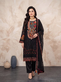 Zarish – 4-Piece Embroidered Chiffon Suit
