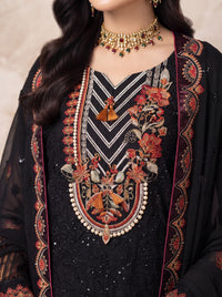 Zarish – 4-Piece Embroidered Chiffon Suit
