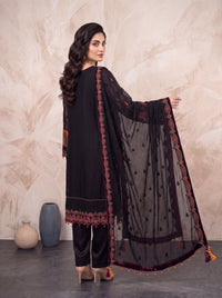Zarish – 4-Piece Embroidered Chiffon Suit