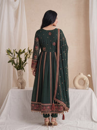 Zareen – 4-Piece Embroidered Chiffon Suit