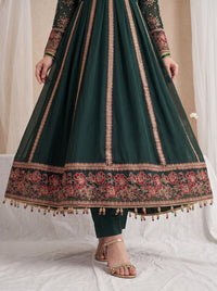 Zareen – 4-Piece Embroidered Chiffon Suit
